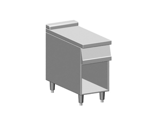 西餐開口柜 尺寸:400x900x800+50mm